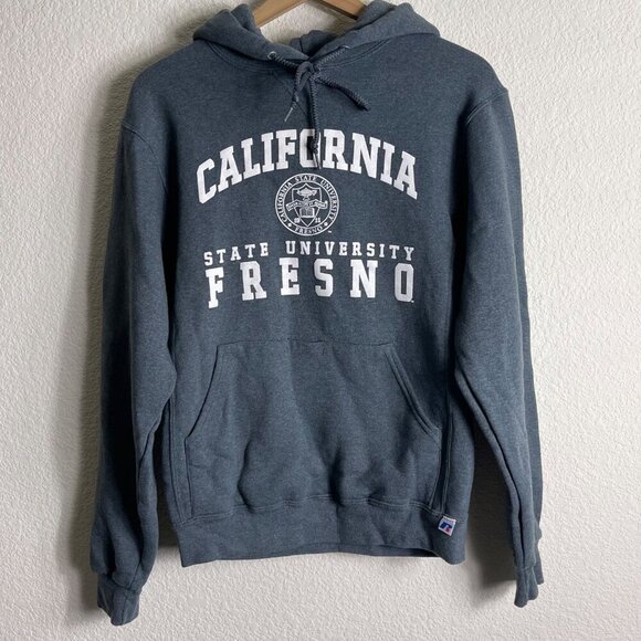 Russell California State University Fresno Hoodie Women’s Size Small Campus Top - Picture 3 of 8